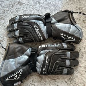 Mens Leather FXR gloves. Large